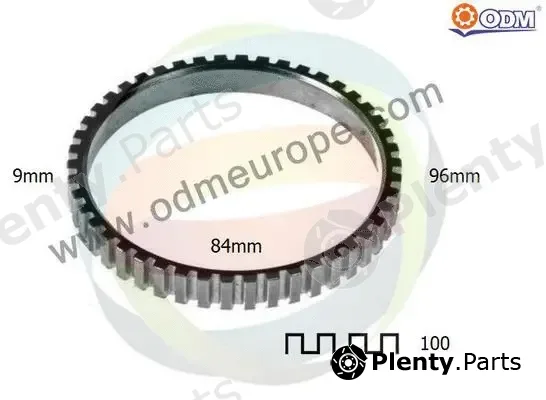 Multiparts 26-040009 — Sensor Ring, ABS