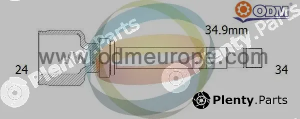 Multiparts 14-356063 — Joint Kit, drive shaft