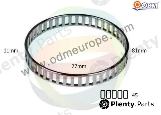 Multiparts 26-210023 — Sensor Ring, ABS