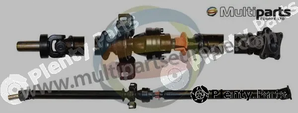 Multiparts 10-090020 — Propshaft, axle drive