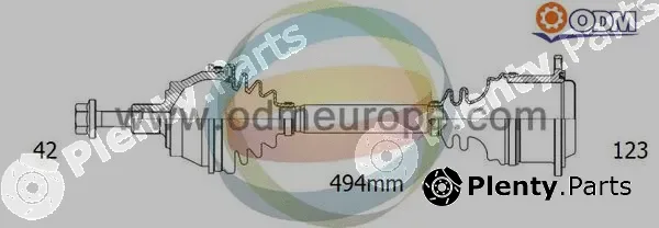Multiparts 18-213260 — Drive Shaft