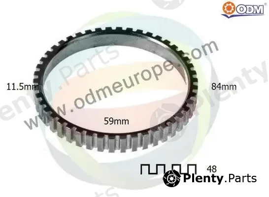 Multiparts 26-090008 — Sensor Ring, ABS