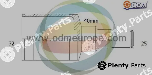 Multiparts 14-226004 — Joint Kit, drive shaft