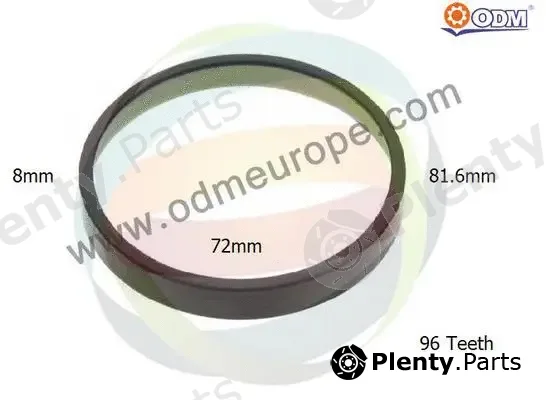 Multiparts 26-160027 — Sensor Ring, ABS
