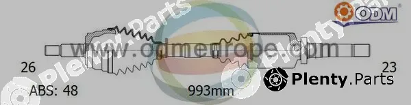 Multiparts 18-092141 — Drive Shaft