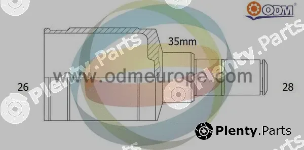 Multiparts 14-056412 — Joint Kit, drive shaft