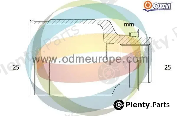 Multiparts 14-076905 — Joint Kit, drive shaft