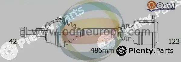 Multiparts 18-213450 — Drive Shaft