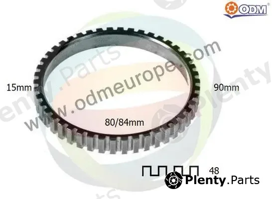 Multiparts 26-161012 — Sensor Ring, ABS
