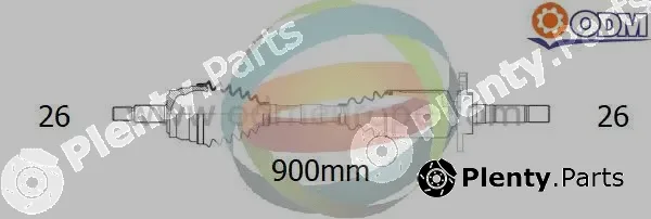 Multiparts 18-342540 — Drive Shaft