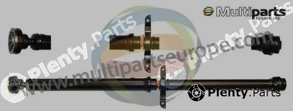Multiparts 10-210040 — Propshaft, axle drive