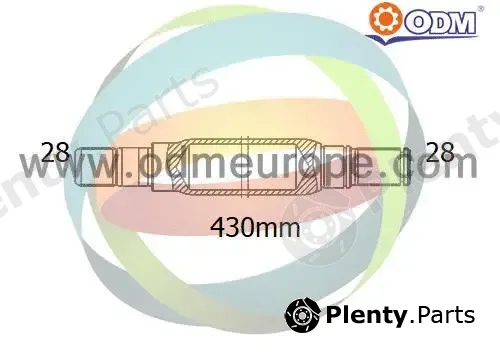 Multiparts 16-080100 — Stub Axle, differential