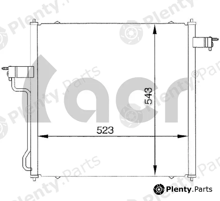 ACR 300069 — Condenser, air conditioning