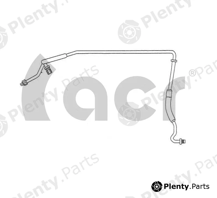 ACR 119249 — High-/Low Pressure Line, air conditioning