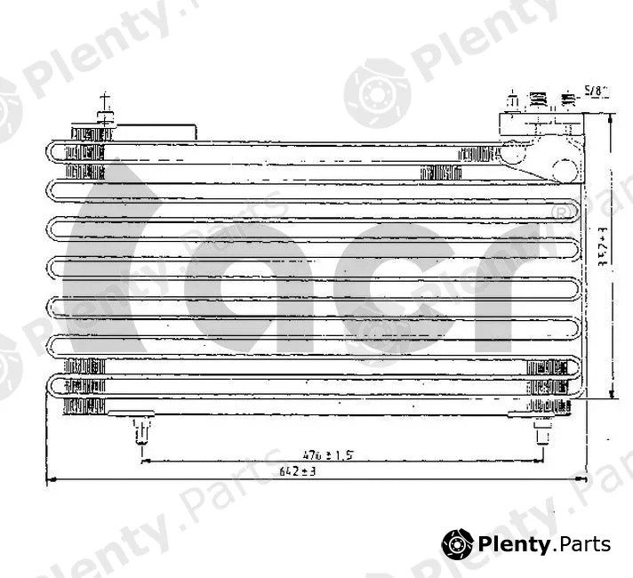 ACR 300201 — Condenser, air conditioning