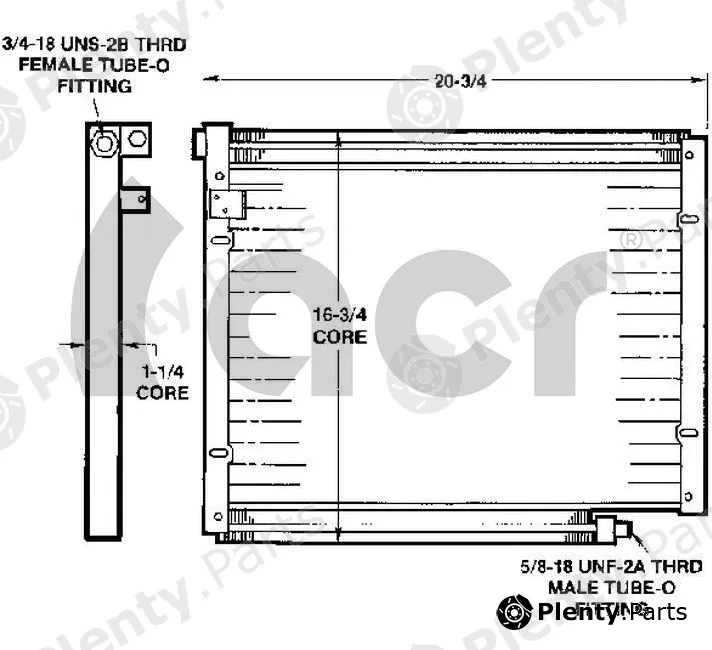 ACR 300156 — Condenser, air conditioning
