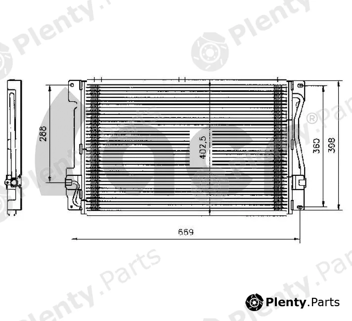 ACR 300210 — Condenser, air conditioning