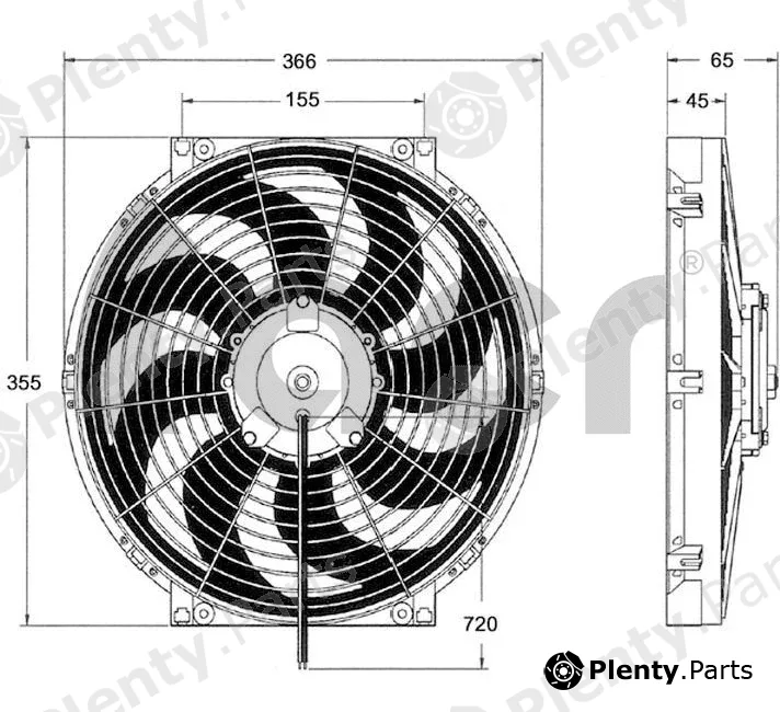 ACR 166020 — Fan, engine cooling