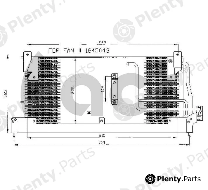 ACR 300089 — Condenser, air conditioning
