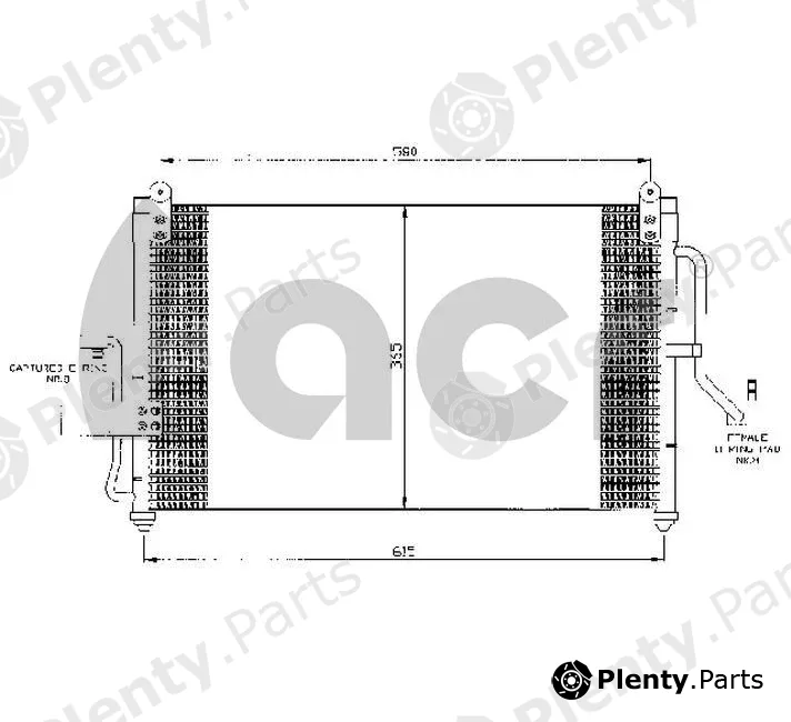 ACR 300471 — Condenser, air conditioning