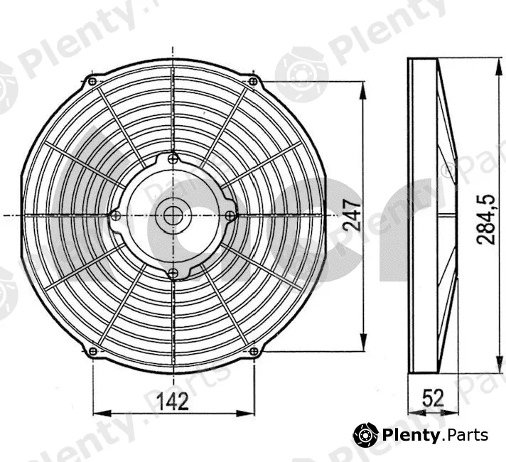 ACR 166015 — Fan, engine cooling