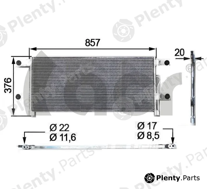 ACR 300812 — Condenser, air conditioning