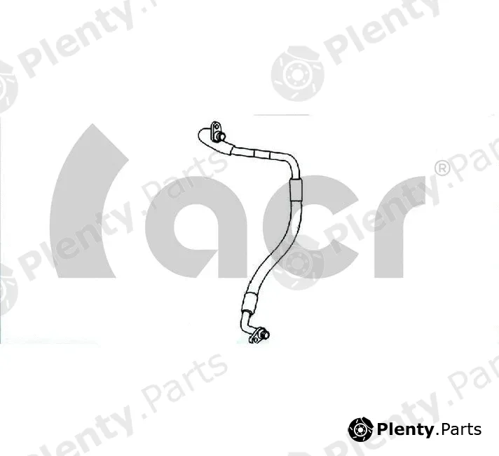 ACR 119962 — High-/Low Pressure Line, air conditioning