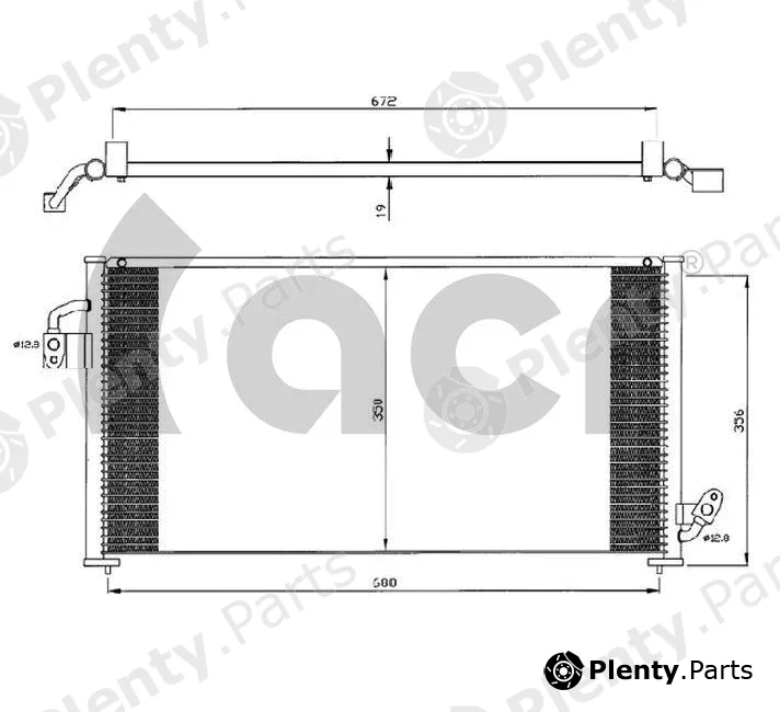 ACR 300570 — Condenser, air conditioning