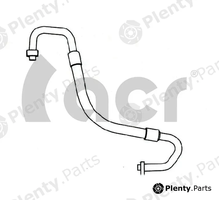 ACR 119283 — High-/Low Pressure Line, air conditioning