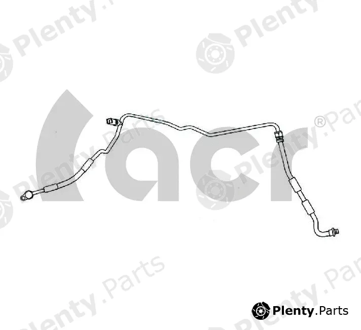 ACR 119276 — High-/Low Pressure Line, air conditioning