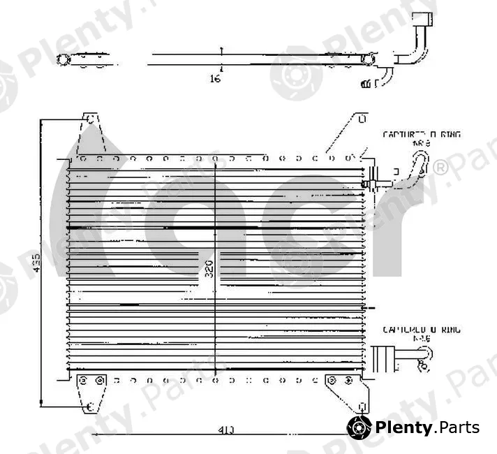 ACR 300391 — Condenser, air conditioning