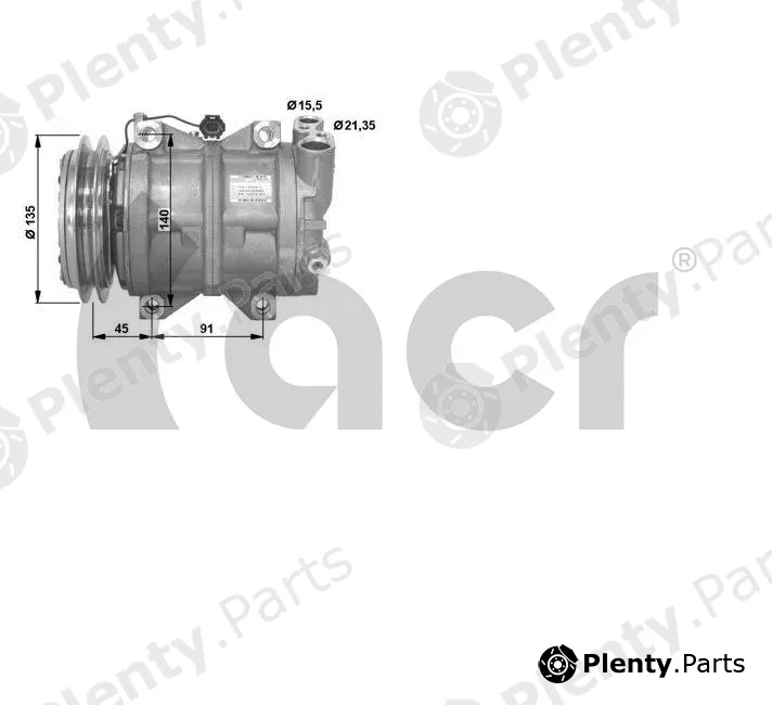 ACR 134712 — Compressor, air conditioning