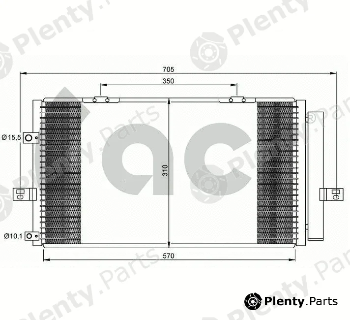 ACR 300647 — Condenser, air conditioning