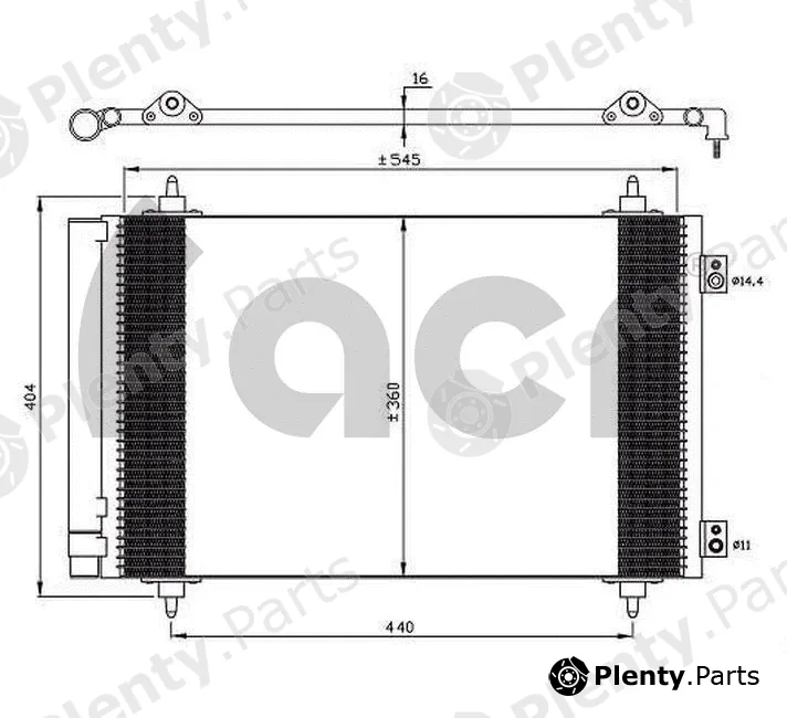 ACR 300636 — Condenser, air conditioning