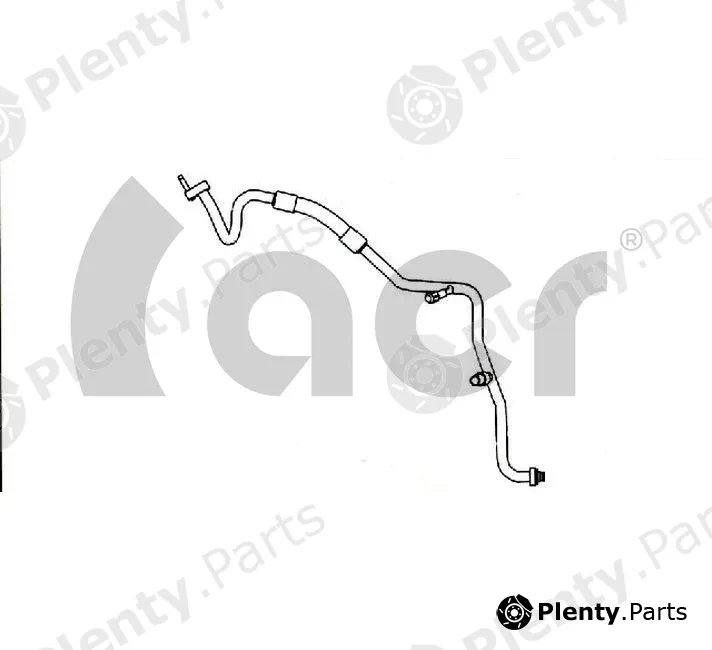 ACR 119273 — High-/Low Pressure Line, air conditioning