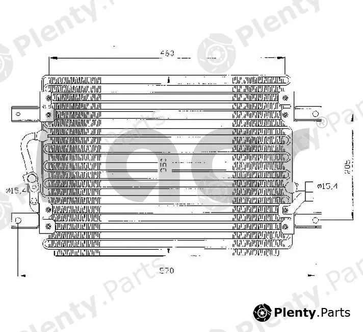 ACR 300430 — Condenser, air conditioning