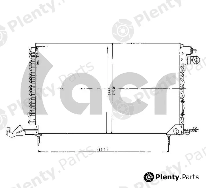 ACR 300111 — Condenser, air conditioning