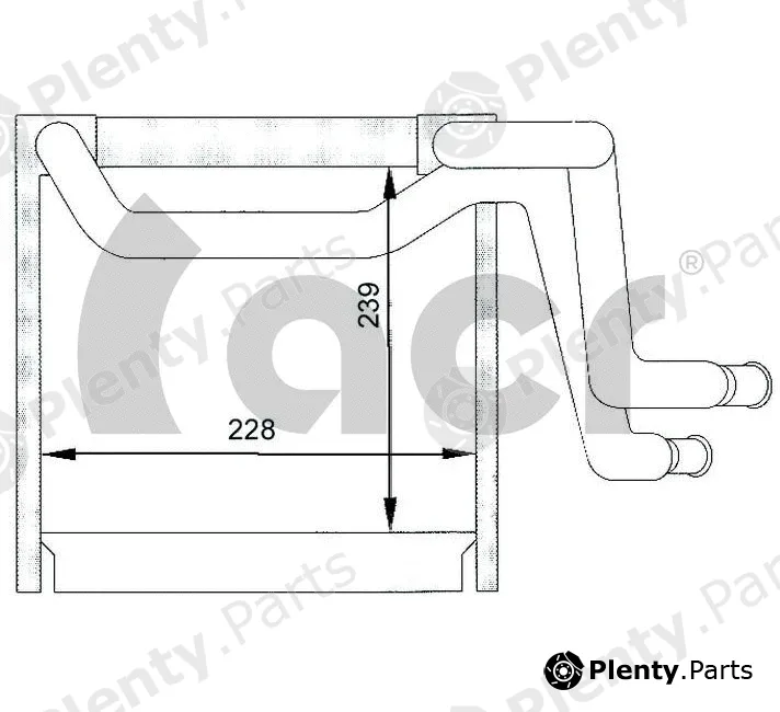 ACR 310031 — Evaporator, air conditioning