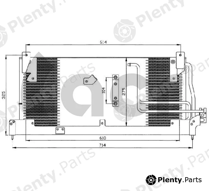 ACR 300569 — Condenser, air conditioning