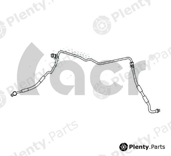 ACR 119247 — High-/Low Pressure Line, air conditioning