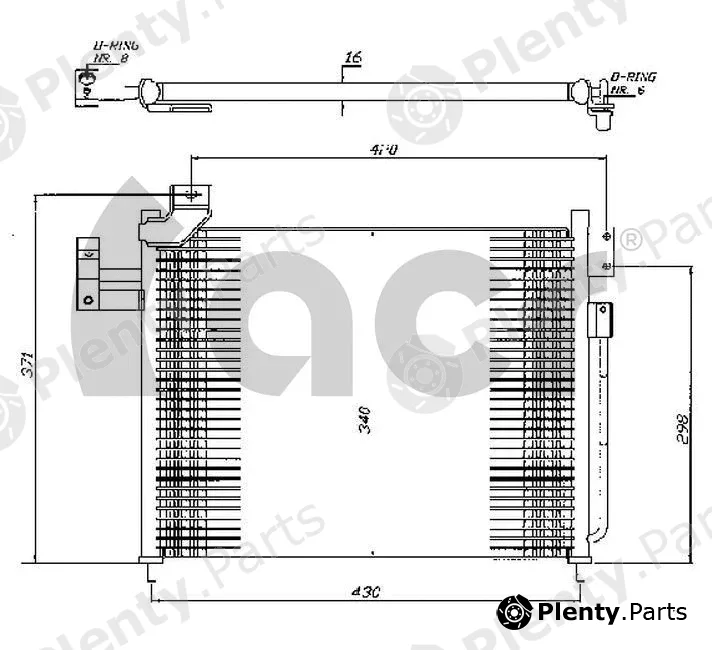 ACR 300506 — Condenser, air conditioning