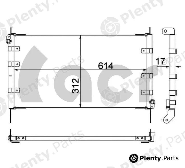 ACR 300176 — Condenser, air conditioning