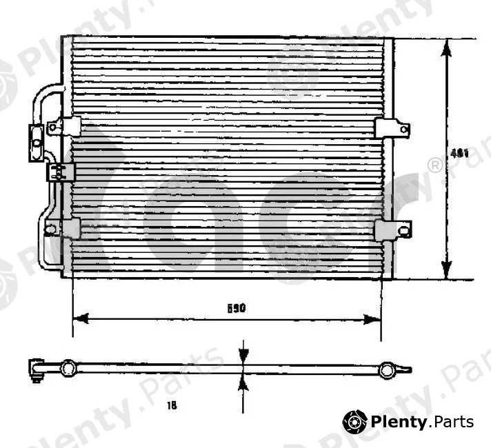 ACR 300443 — Condenser, air conditioning