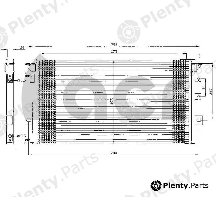 ACR 300329 — Condenser, air conditioning