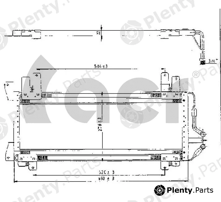 ACR 300197 — Condenser, air conditioning