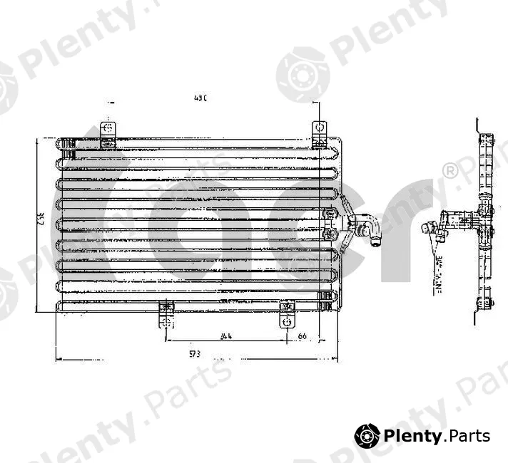 ACR 300129 — Condenser, air conditioning