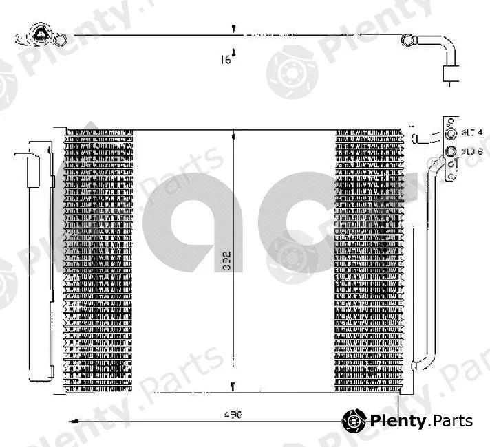 ACR 300434 — Condenser, air conditioning