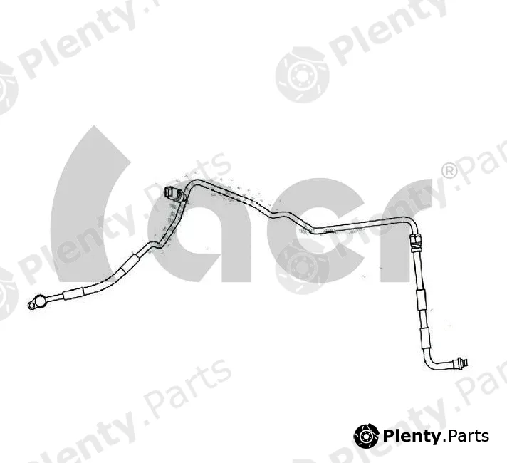 ACR 119244 — High-/Low Pressure Line, air conditioning