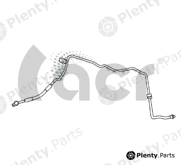 ACR 119275 — High-/Low Pressure Line, air conditioning