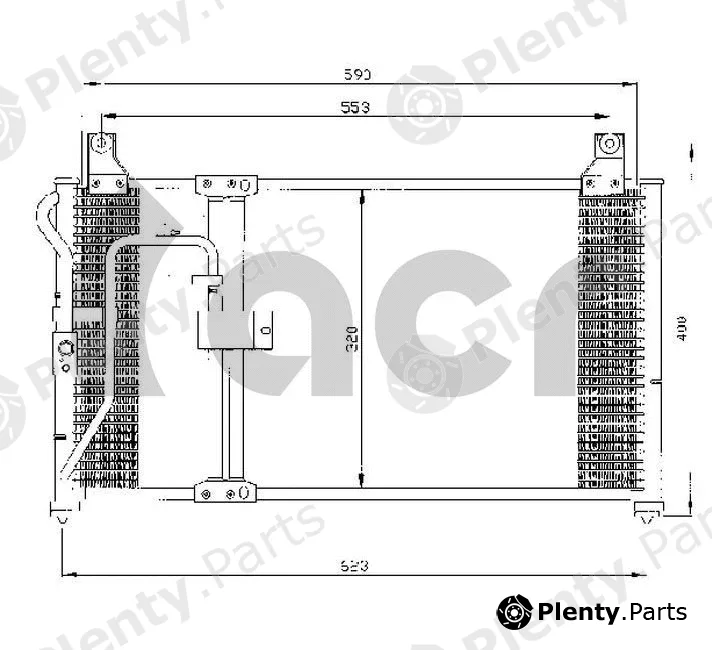 ACR 300426 — Condenser, air conditioning